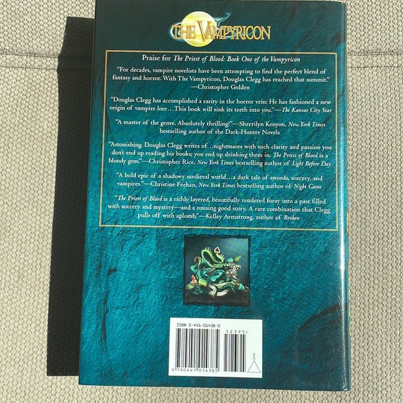 The Vampyricon: The Lady of Serpents - Douglas Clegg. Hardcover. Fantasy. 1st Ed - Picture 2 of 8